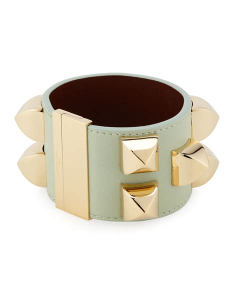 givenchy cuff bracelet leather|Shop Givenchy Lock Leather Cuff Bracelet .